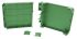 Caja para carril DIN CAMDENBOSS serie CVB, de Policarbonato de color Gris, 22.5 x 82 x 90mm