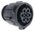 ITT Cannon, APD 7 Pole Din Plug, DIN 72585, 48 V dc IP67, IP69K, Male, Cable Mount