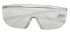 Delta Plus PITO UV Safety Glasses, Clear PC Lens, Vented