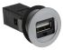 HARTING har-Port USB-Steckverbinder 2.0 A Buchse, Tafelmontage