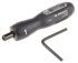 Facom Adjustable Hex Torque Screwdriver, 2 → 10Nm, 1/4 in Drive, ±6 % Accuracy