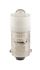 Lampada per indicatori JKL Components, lunga 24mm, Ø 9.6mm, 24V ca/cc, luce color Bianco, 7000mcd con base BA9s, angolo