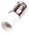 Lampada per indicatori JKL Components, lunga 16mm, Ø 6.2mm, 24V cc, luce color Bianco con Scanalatura miniaturizzata,
