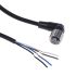 Omron Right Angle Female 4 way M12 to Unterminated Sensor Actuator Cable, 5m