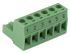 Phoenix Contact 5.08mm Pitch 6 Way Right Angle Pluggable Terminal Block, Plug, Plug-In, Screw Termination