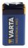Varta 9V电池, PP3, Varta Industrial, 容量589mAh, 碱性