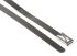 Thomas & Betts Cable Ties, Roller Ball, 300mm x 4.6 mm, Metallic 316 Stainless Steel, Pk-100
