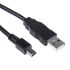 Molex USB 2.0 Cable, Male USB A to Male Mini USB B Cable, 1.5m