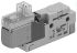 Elektromagnetický ventil VQZ115-5LO1-CP-Q 3portový NC 24 V DC, 1/8in SMC