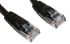Cinch Cat5e Male RJ45 to Male RJ45 Ethernet Cable, U/UTP, Black PVC Sheath, 300mm
