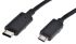 RS PRO USB 3.1 Cable, Male USB C to Male Micro USB B Cable, 1m