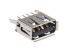 Molex USBコネクタ A タイプ, メス スルーホール実装 105057-0001