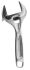 Facom Adjustable Spanner, 200 mm Overall, 34mm Jaw Capacity, Metal Handle