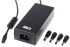 RS PRO 12V dc AC/DC-adapter, 7A, 90W, C14