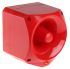 Klaxon Nexus Pulse Serien Lydgiver - signallys - kombineret, Rød linse, 110dB/ 1 m, 17 → 60 V dc, IP66