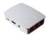 Caja oficial Raspberry Pi de Plástico Rojo, Blanco para Raspberry Pi 3B+ y anteriores