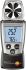 Testo 410-2 NTC, Rotary Vane Anemometer, 20m/s Max, Measures Air Velocity, Humidity, Temperature