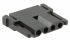 Złącze samochodowe 4-pinowe ITT Cannon -rzędowe 10A Trident raster: 5.08mm Montaż na kablu Połączenie zagniatane Złącze