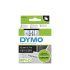 Cinta para impresora de etiquetas Dymo, color Negro sobre fondo Blanco, 1 Roll, para usar con Dymo 160, Dymo 210D, Dymo