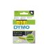Cinta para impresora de etiquetas Dymo, color Negro sobre fondo Amarillo, 1 Roll, para usar con Dymo 160, Dymo 210D,