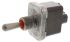 Otto Toggle Switch, Panel Mount, On-Off-On, DPDT, Screw Terminal