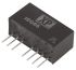 XP Power IEQ DC-DC Converter, 12V dc/ 417mA Output, 4.5 → 18 V dc Input, 5W, Through Hole, +90°C Max Temp -40°C