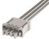 HARTING Har-Flexicon Steckbarer Klemmenblock Steckverbinder 2-Kontakte 2.54mm-Raster Vertikal