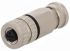 Harting Circular Connector, 4 Contacts, Cable Mount, M12 Connector, Socket, Female, IP67, M12 Series