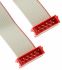 TE Connectivity Micro-MaTch Series Flat Ribbon Cable, 10-Way, 1.27mm Pitch, 200.5mm Length, Micro-MaTch IDC to