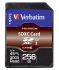 Verbatim 256 GB SDXC SD Card, Class 10, UHS-1 U1