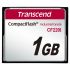 Transcend CF220I Speicherkarte, 1 GB Industrieausführung, CompactFlash, SLC