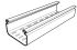 Cablofil International Kabelrende, Perforated Cable Tray, PVC, 3m x 150 mm x 50mm