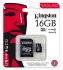 Kingston 16GB Industrial MicroSDHC Micro SD Card, Class 10, UHS-1 U1