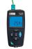 Chauvin Arnoux CA 1821 Wired Digital Thermometer for Multipurpose Use, E, J, K, N, R, S, T Probe, 1 Input(s) - With