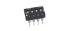 CTS THT DIP-Schalter Gleiter 4-stellig, 1-poliger Ein/Ausschalter, Kupferkontakte 0,1 (schaltend) mA, 100 (nicht