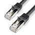 Câble Ethernet catégorie 6 S/FTP StarTech.com, Noir, 1m PVC Avec connecteur, Protection CMG