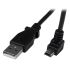 StarTech.com USB线, USB A公插转Mini USB B公插, 2m长, USB 2.0, 黑色