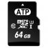 ATP 工业级TF卡, 64 GB, Micro SD卡, Class 10