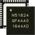 Nordic Semiconductor SoC芯片, 微控制器单元, 48针, nRF51824-QFAA-R7
