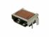 Molex Retvinklet HDMI-konnektor, Type A, 19-Polet, Hun, 40 V