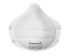 Honeywell 3205 FFP2 Staubschutzmaske , Vergossen EN 149:2001+A1:2009, Weiß, 30 Stück