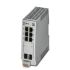 Phoenix Contact FL SWITCH 2206-2SFX Series DIN Rail Mount Ethernet Switch, 6 RJ45 Ports, 100Mbit/s Transmission, 24V dc
