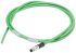 Siemens Male 4 way M8 to Unterminated Bus Cable, 15m