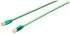 Siemens Cat6a Male RJ45 to Male RJ45 Ethernet Cable, Green, 6m