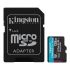 Kingston 128 GB MicroSDXC Micro SD Card, Class 10
