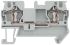 Siemens 8WH Series Grey Non-Fused DIN Rail Terminal, 4mm², Spring Clamp Termination