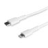 Câble USB Startech USB C vers Lightning, 2m, Blanc