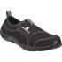 Delta Plus Unisex Black Stainless Steel Toe Capped Safety Shoes, UK 10, EU 44