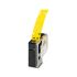 Phoenix Contact MM-WMTB HF (55X25)R C1 YE/BK Cable Tie Cable Marker, Yellow, 6mm Cable, for THERMOMARK