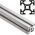 FlexLink Silver Aluminium Profile Strut, 22 x 22 mm, 5.6mm Groove, 1000mm Length, Series XD